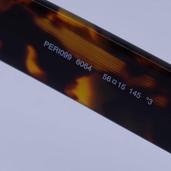 Palm Angels PERI099 HOLLYWOOD 6064 Sunglasses Havana Cat Eye Frame, Brown Lenses - Picture 9 of 11